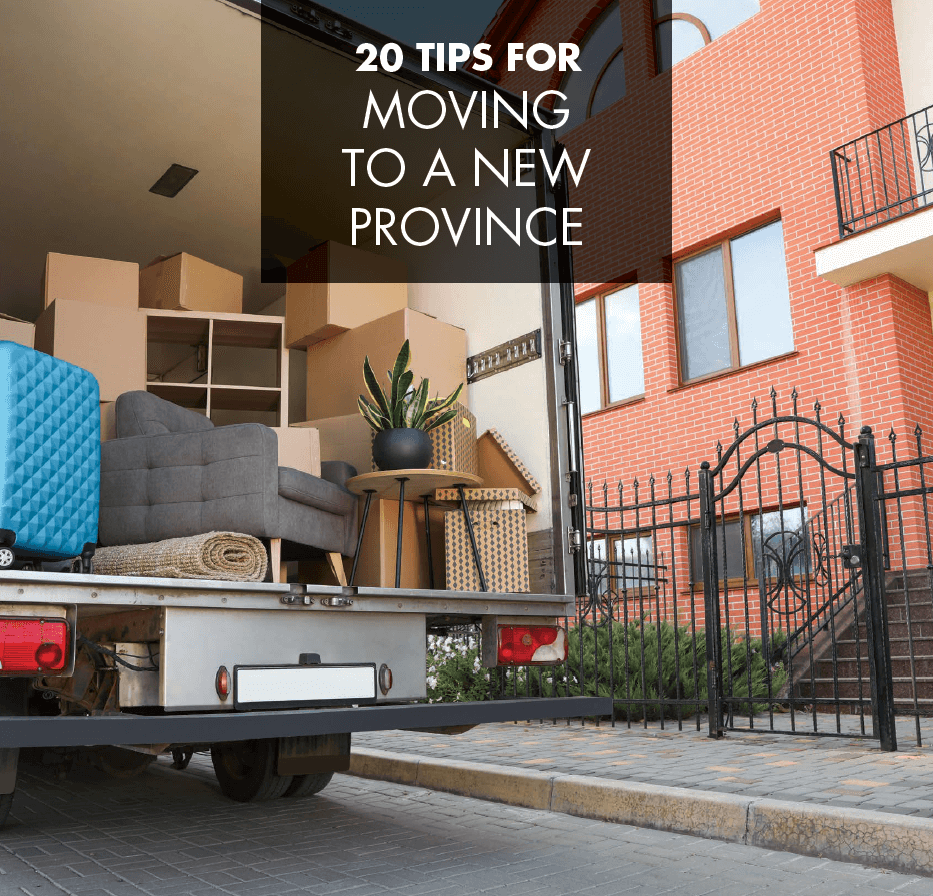 20 Tips For Moving To A New Province
